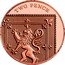 UK Two Pence Royal Arms Shield Puzzle Memorial 2022 26/22 TWO PENCE coin reverse