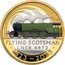 UK 2 Pounds (Flying Scotsman Centenary. Coloured) JB FLYING SCOTSMAN LNER 4472 1923 - 2023 coin reverse