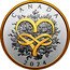 Canada 20 Dollars Celebrate Love 2024  CANADA 2023 JV coin reverse