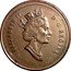 Canada 25 Cents (Canada Through a Child's Eye. September Mule) KM# 350a ELIZABETH II D G REGINA 25 CENTS coin obverse