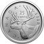Canada 25 Cents (Caribou. Transition Obverse) CANADA 2023 25 CENTS H coin reverse