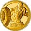 Niue 25 Dollars (Captain America) CAPTAIN AMERICA 1/4 OZ 9999 FINE GOLD ©MARVEL coin reverse