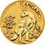 Australia 25 Dollars Elizabeth II. Kangaroo 2023 P P KANGAROO 2023 1/4 OZ 9999 GOLD coin reverse