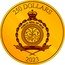 Niue 250 Dollars (Mickey & Minnie) 250 DOLLARS PUBLIC SEAL OF NIUE ATUA NIUE TUKULAGI 2023 coin obverse