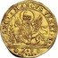 Italy 3 Zecchini (Alvise Pisani) ANCT MARCVS VENETVS Z F 1735 coin obverse