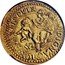 Italy 4 Scudi d'Oro (Francesco I) AVERTISTI IR AM INDIGNACCION coin reverse