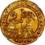 Italy 4 Zecchini (Francesco Morosini. Sword) S M V FRAN MAVROCE D P P coin obverse