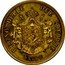 Italy 5 Lire (Joachim Murat Pattern Piece) REGNO DELLE DUE SICILIE 5. LIRE coin reverse