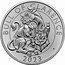 UK 5 Pounds Charles III Bull of Clarence 2023  BU BULL OF CLARENCE DL 2023 coin reverse