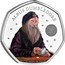 UK 50 Pence (Albus Dumbledore. Coloured) ALBUS DUMBLEDORE 25 YEARS OF MAGIC coin reverse