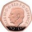 UK 50 Pence (Albus Dumbledore) CHARLES III D G REX F D 50 PENCE 2023 MJ coin obverse