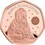UK 50 Pence (Albus Dumbledore) ALBUS DUMBLEDORE 25 YEARS OF MAGIC coin reverse