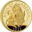 UK 500 Pounds (Charles III Bull of Clarence.) BULL OF CLARENCE DL 2023 coin reverse