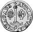 Belgium 6 Sols Ernst (1581-1612) KM# 1 AVDIATVR ALTERA PARS coin reverse