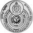 Niue 80 Dollars (Copernicus) 1000 G AG999 80 DOLLARS 2023 PUBLIC SEAL OF NIUE ATUA NIUE TUKULAGI SATURNUS JUPITER MARS TERRA VENUS MERCURIUS coin obverse