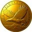 Niue 8000 Dollars (Golden Eagle. Cicmany Patterns) 1000 G SLOVAKIA AU 999.9 CM MD coin reverse