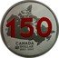 Canada Dollar Our Home and Native Land. Canada 150 Anniversary 2017  Proof 1867 2017 CANADA 150 DOLLAR JD coin reverse