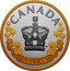 Canada Dollar The Imperial State Crown 2022 CANADA DOLLAR coin reverse