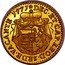 Belgium Ducat Sede Vacante. St. Lambert 1771 KM# 172 SEDE VACANTE DEC ET CAP LEOD 1771 coin reverse