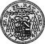 Belgium Ducat (John Theodore of Bavaria) KM# 151 EP PR FR RAT LOED 17 49 coin reverse