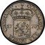 Netherlands Ducat (Piedfort) KM# P67 CONCORDIA RES PARVAE CRESCUNT 17 76 coin reverse