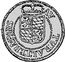 Belgium Florin D'or (Ernst) KM# B20 AV TR ALTERA PARS coin reverse