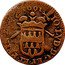 Belgium Liard (Jean Louis d’Elderen 1st type) KM# 97 IO LVD D G EP ET PRIN LEO 1691 coin obverse