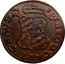Belgium Liard (Jean-Theodore of Bavaria) KM# 155 I THEOD CAR D G AU coin obverse