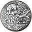 Niue Ten Dollars The Chamber of Secrets 2023  Antiqued 3OZ 999 FINE SILVER WIZARDING WORLD © & TM WBEI. (S23) coin reverse