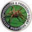 Samoa 1 Dollar (Brazilian Wandering Spider) BRAZILIAN WANDERING SPIDER VENOMOUS & POISONOUS coin reverse
