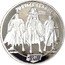 Samoa 1 Dollar (Wonder Woman, Batman Superman) JUSTICE LEAGUE BATMAN WONDER WOMAN SUPERMAN TM & © DC COMICS. (S22) coin reverse