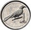 Samoa 1 Sene Gymnomyza Samoensis 2020  1 SENE coin reverse
