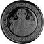 Samoa 1 Tala (Alpha & Omega - Rhodium plated) I HAVE FOUGHT A GOOD FIGHT I HAVE KEPT THE FAITH coin reverse