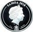 Samoa 1 Tala (History of Seafaring. Training Ship Deutschland) SAMOA 2018 12 G AG 925 IRB coin obverse