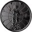 Samoa 1 Tala (Light of Christ. Black Rhodium) PX coin reverse