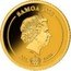 Samoa 1 Tala (Romulus and Remus) SAMOA 2018 0.5 G AU 999 IRB coin obverse