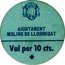 Spain 10 Centimos (Molins de Llobregat) AJUNTAMENT MOLINS DE LLOBREGAT VAL PER 10 CTS. coin obverse