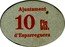 Spain 10 Centimos (Municipality of Esparreguera) AJUNTAMENT D'ESPARREGUERA 10 CTS. coin obverse