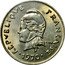 Vanuatu 10 Francs Mask 1970 KM# 2.1 RÉPVBLIQVE FRANÇAISE R JOLY 1970 coin obverse