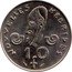 Vanuatu 10 Francs Mask 1975 KM# 2.2 NOUVELLES HÉBRIDES 10 F coin reverse
