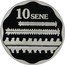 Samoa 10 Sene Fautasi 2011 Proof KM# 168a 10 SENE coin reverse