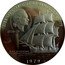 Samoa 10 Tala Tanumafili II Captain James Cook 1979 Proof KM# 33a BICENTENARY CAPTAIN JAMES COOK 1779 1728-79 H M S RESOLUTION 1979 JB coin reverse