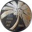 Samoa 10 Tala Food For All 1980 Proof KM# 39 FOOD FOR ALL 1980 coin reverse
