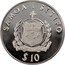 Samoa 10 Tala Tanumafili II Royal Wedding 1981 Proof KM# 44 SAMOA I SISIFO $ 10 coin obverse
