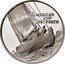 Samoa 10 Tala America's Cup Race 1987 Proof KM# 66 AMERICA'S CUP 1987 PERTH coin reverse