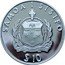 Samoa 10 Tala Endangered Wildlife. Flying Bat 1994 Proof KM# 101 SAMOA I SISIFO FAAVAEILE ATUA SAMOA $10 coin obverse