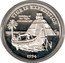 Samoa 10 Tala Building of the Tigris 1994 Proof KM# 94 TIGRIS EXPEDITION BUILDING OF THE TIGRIS 11 NOVEMBER 1977 1994 coin reverse