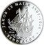Samoa 10 Tala History of Seafaring. Jacob Le Maire 1996 Proof KM# 114 JAKOB LE MAIRE 1585 - 1616 1996 EENDRACHT coin reverse