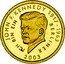Samoa 10 Tala John F. Kennedy 2003 Proof KM# 162 JOHN F. KENNEDY 1917-1963 ICH BIN EIN BERLINER 2003 coin reverse
