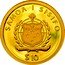 Samoa 10 Tala S.M.S. Bismarck 2008 Proof KM# 183 SAMOA I SISIFO $ 10 coin obverse